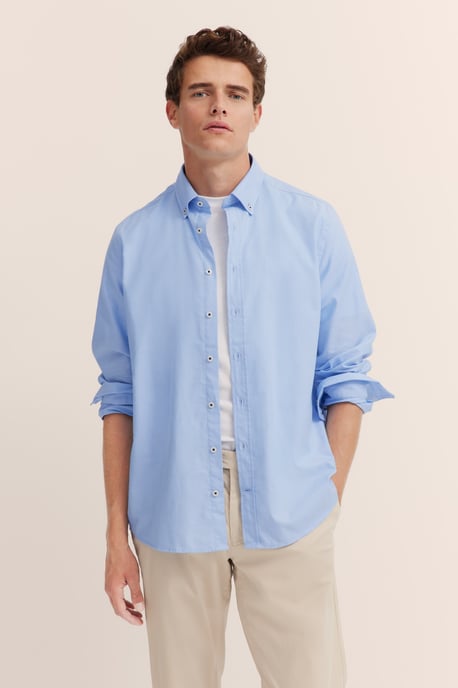 Bugatti Herren Casual overhemd met borstzak - Image 1