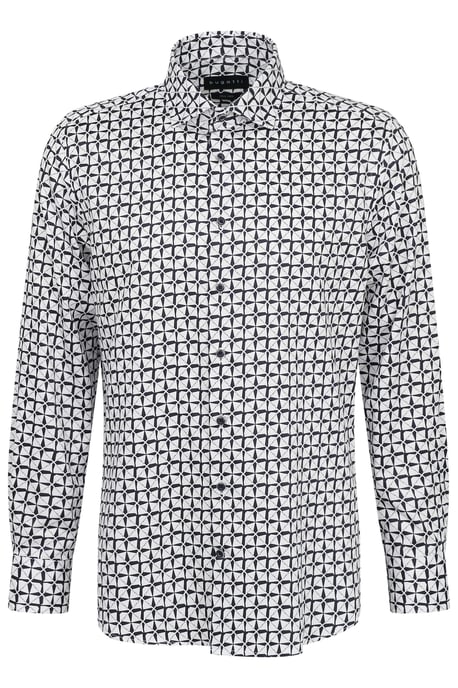 Bugatti Herren Shirt met hoogwaardige satijnen afwerking - Image 3