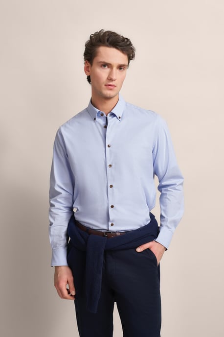 Bugatti Herren 100% katoenen overhemd - Image 1