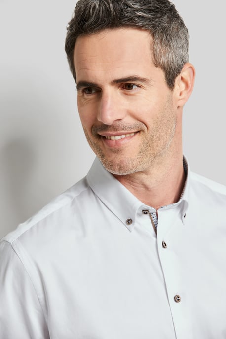 Bugatti Herren Shirt met lange mouwen en button-down kraag - Image 4