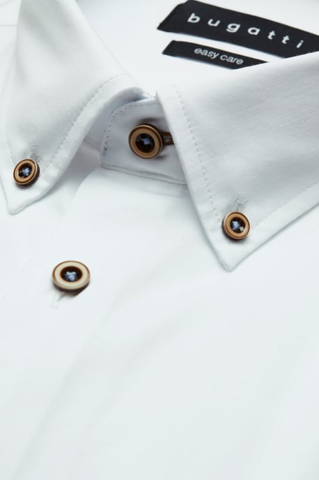 Bugatti Herren Shirt met lange mouwen en button-down kraag - Image 5