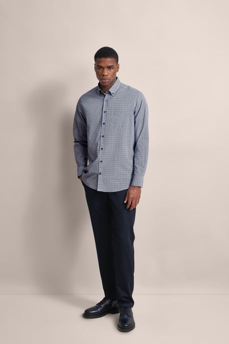 Bugatti Herren Shirt met moderne pasvorm - Image 4