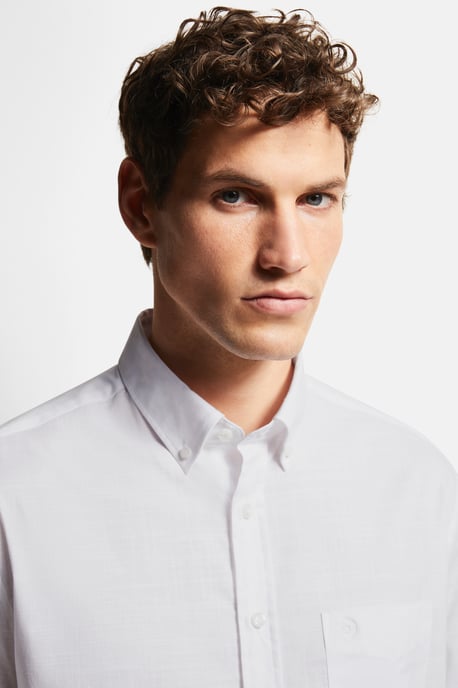 Bugatti Herren Shirt met fijne structuur - Image 4