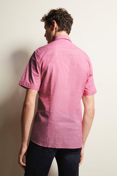 Bugatti Herren Overhemd met korte mouwen en button-down kraag - Image 2