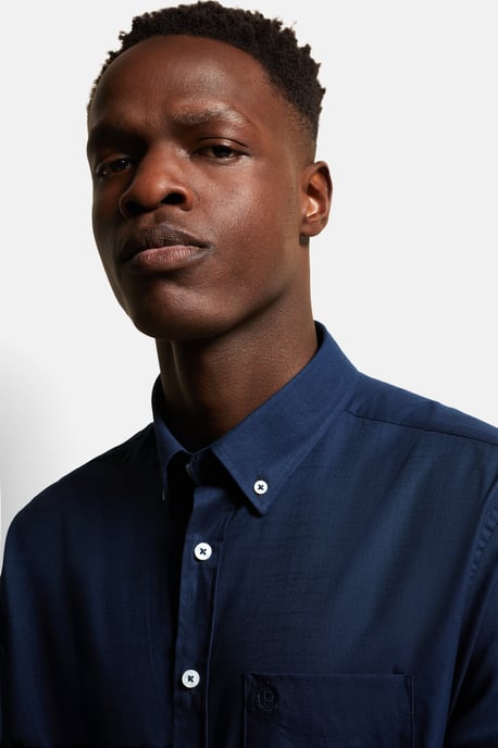 Bugatti Herren Shirt met fijne structuur - Image 4