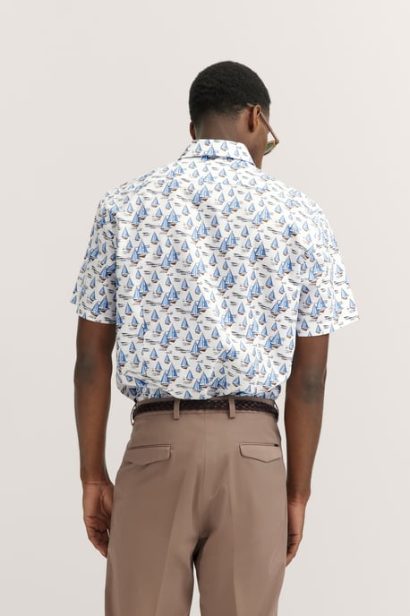 Bugatti Herren Shirt met button-down kraag - Image 2