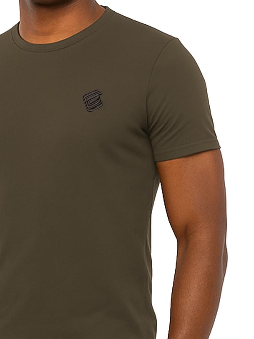Enzo | Heren Slim Fit T-shirt & Fleece Shorts Set - Image 2