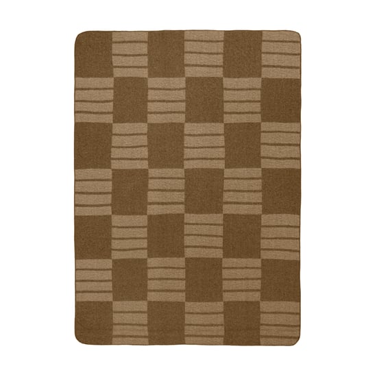 Yard Harlech Woven Reversible Throw, 130 x 180cm, Brown - Image 3