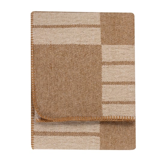 Yard Harlech Woven Reversible Throw, 130 x 180cm, Biscuit - Image 2