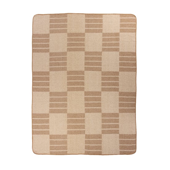 Yard Harlech Woven Reversible Throw, 130 x 180cm, Biscuit - Image 3