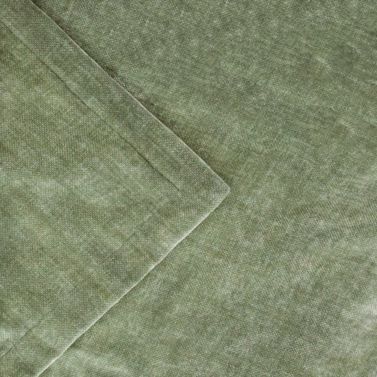 Yard Heavy Chenille Velvet Throw, 130 x 180cm, Eucalyptus - Image 2