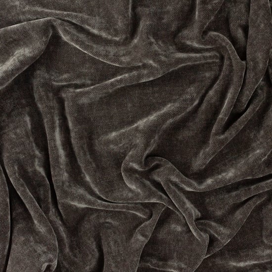 Yard Heavy Chenille Velvet Throw, 130 x 180cm, Charcoal - Image 3
