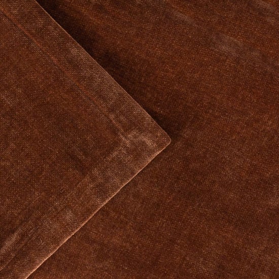 Yard  Heavy Chenille Velvet Throw, 130 x 180cm, Nutmeg - Image 2