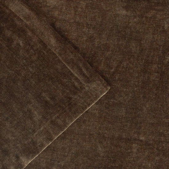 Yard  Heavy Chenille Velvet Throw, 130 x 180cm, Brown - Image 2