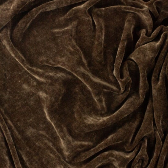 Yard  Heavy Chenille Velvet Throw, 130 x 180cm, Brown - Image 3