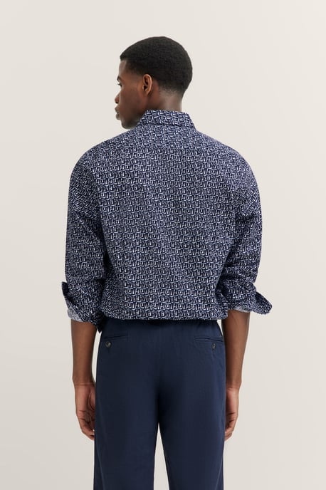 Bugatti Herren Shirt met button-down kraag - Image 2