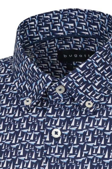Bugatti Herren Shirt met button-down kraag - Image 5