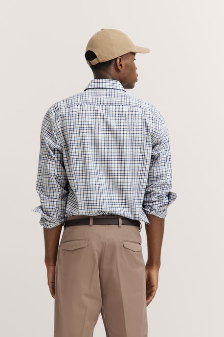 Bugatti Herren Shirt met geruit patroon - Image 2