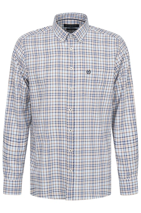 Bugatti Herren Shirt met geruit patroon - Image 3