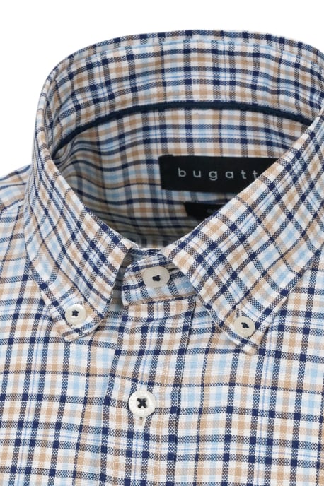 Bugatti Herren Shirt met geruit patroon - Image 5