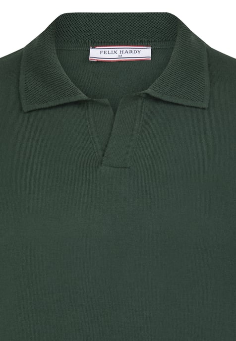 Pullover Pullover With Polo Collar - Buttonless - Image 2