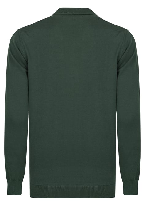 Pullover Pullover With Polo Collar - Buttonless - Image 3