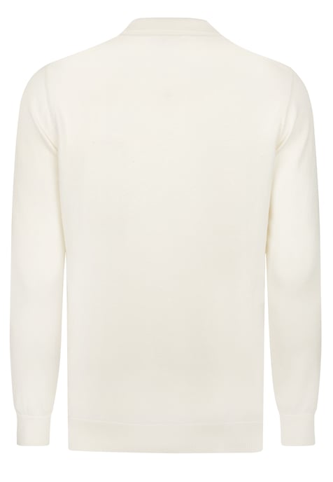 Pullover Pullover With Polo Collar - Buttonless - Image 3