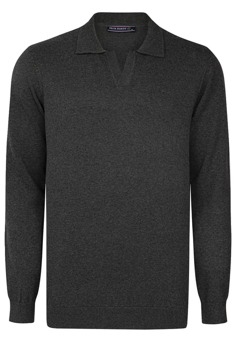 Pullover Pullover With Polo Collar - Buttonless - Image 1