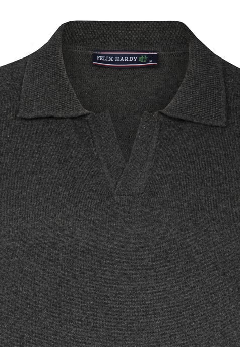 Pullover Pullover With Polo Collar - Buttonless - Image 2