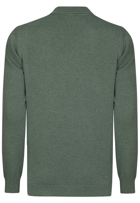 Pullover Pullover With Polo Collar - Buttonless - Image 3