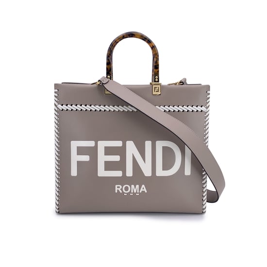 Fendi Leather Tote Bag Sunshine - Image 1