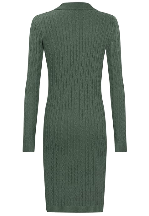 Dress Long Sleeve Cable Knit Dress - Image 3