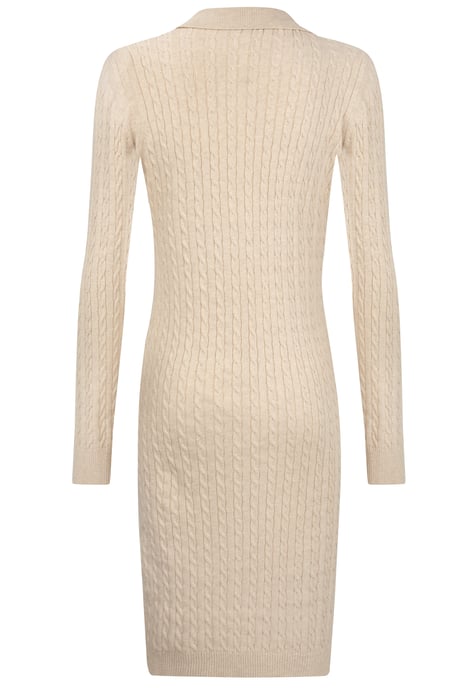 Dress Long Sleeve Cable Knit Dress - Image 3