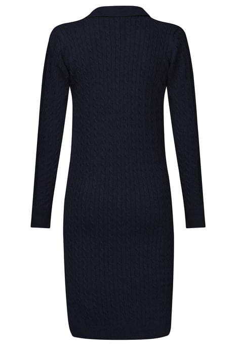 Dress Long Sleeve Cable Knit Dress - Image 3