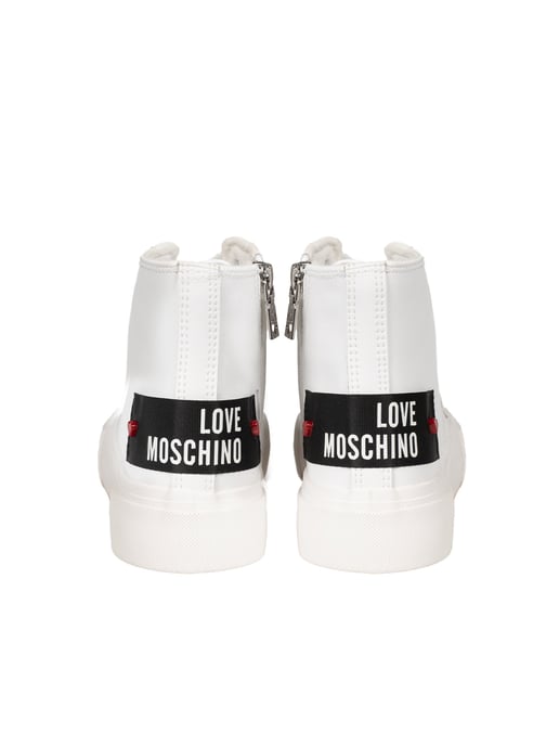 Love Moschino Sneaker Woman's White - Image 4