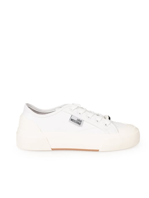 Love Moschino Sneaker Woman's White - Image 3
