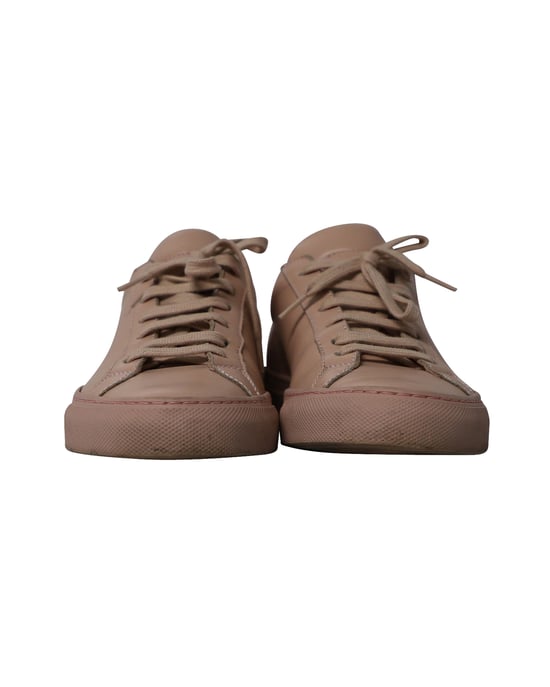 Common Projects Original Achilles i rosa läder - Image 2