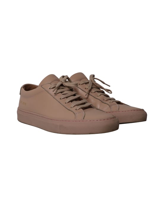 Common Projects Original Achilles i rosa läder - Image 3