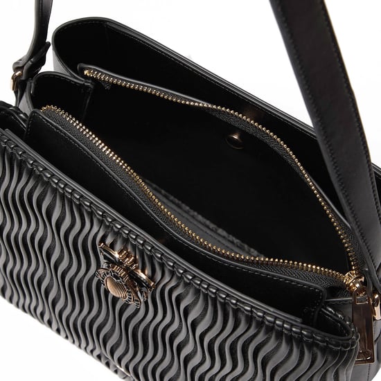 Dune Accessories Distance - Textured Dune Bug Embellished Tote Bag - Image 2