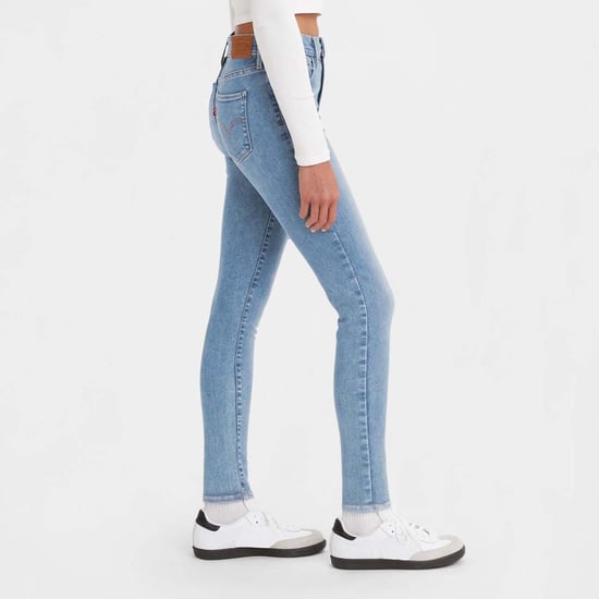 Women's Levis 720 High Rise Super Skinny Jeans in Denim - Image 3