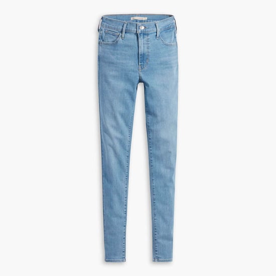 Women's Levis 720 High Rise Super Skinny Jeans in Denim - Image 4