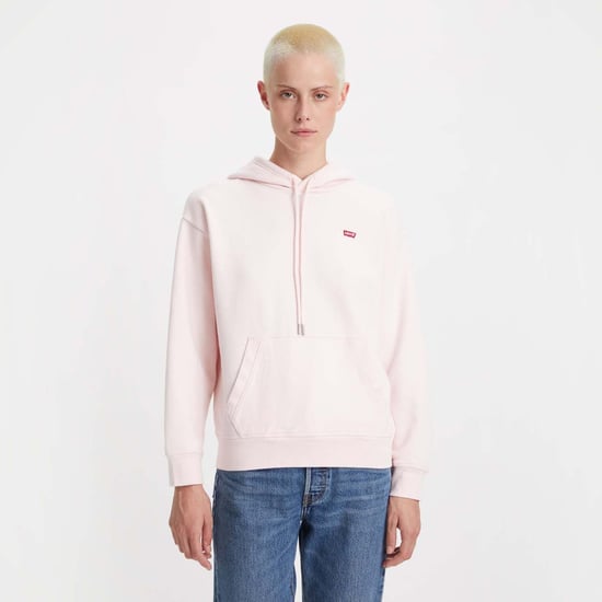 Women's Levis Standard Hoodie in Pink - Image 1