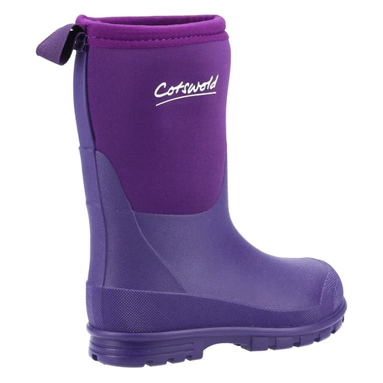Cotswold Kinder/Kids Hilly Neopreen Wellington Laarzen (Paars) - Image 2