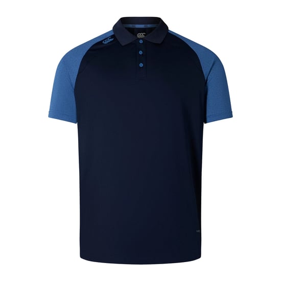 Canterbury Mens Elite Polo Shirt (Navy/True Navy Marl) - Image 1