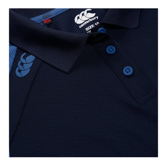 Canterbury Dames Elite Polo Shirt (Marine/True Navy Marl) - Image 3