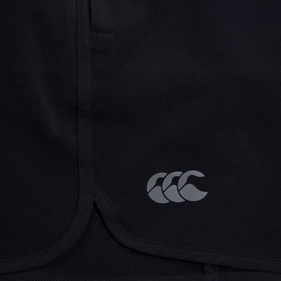 Canterbury Dames/Dames Elite Geweven Korte Broek (Zwart) - Image 3