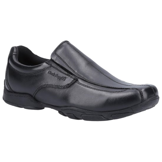 Hush Puppies Jongens Elijah leren schoolschoenen (Zwart) - Image 3
