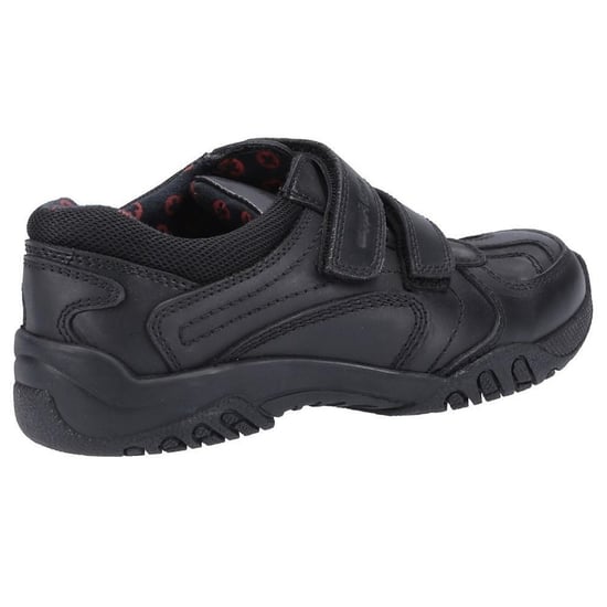 Hush Puppies Boys Jezza 2 Leather School Shoes (Black) - Image 2