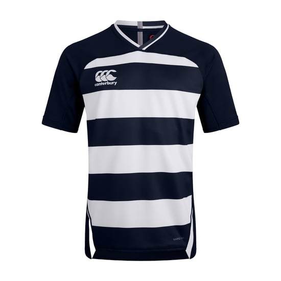 Canterbury Mens Evader Hooped Vapodri Jersey (Navy) - Image 1