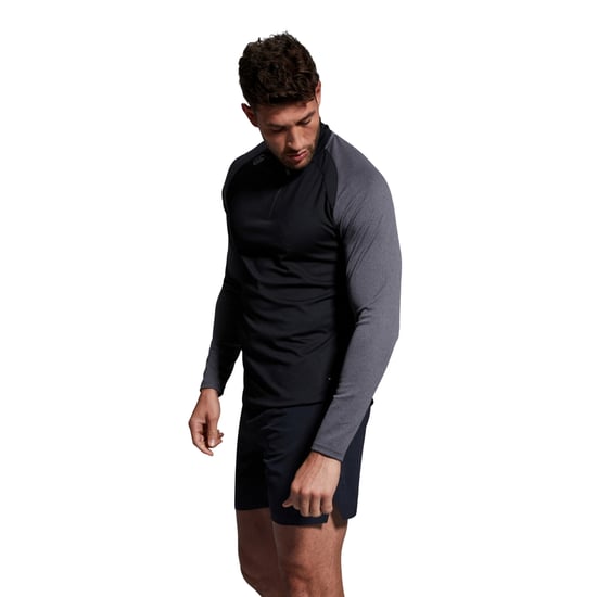 Canterbury Mens Elite Base Layer Top (Black/Magnet Marl) - Image 4